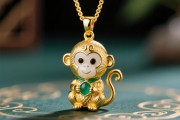 灵猴献瑞，专属守护，一枚生肖猴吊坠的吉祥寓意与时尚风采