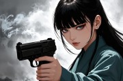 梦境硝烟，一个女人持枪的战争幻象