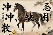 属马缺金最忌讳三个字，冲、散、困