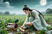 梦境探秘，梦见田里捡鸭蛋，是吉兆还是内心投射？