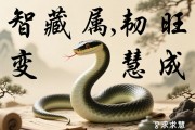 属蛇最旺的6个字，智、藏、变、韧、慧、成
