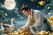 梦境解析，男人梦见捡鹅蛋，是财富吉兆还是生命启示？