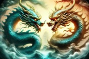 双龙共舞，神话与现实中的龙族姻缘之谜