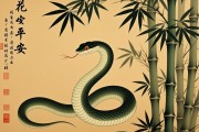属蛇人一生最旺的画，竹报平安图