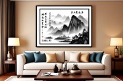 客厅挂什么山水画最好？打造家居风水与艺术美学的完美融合