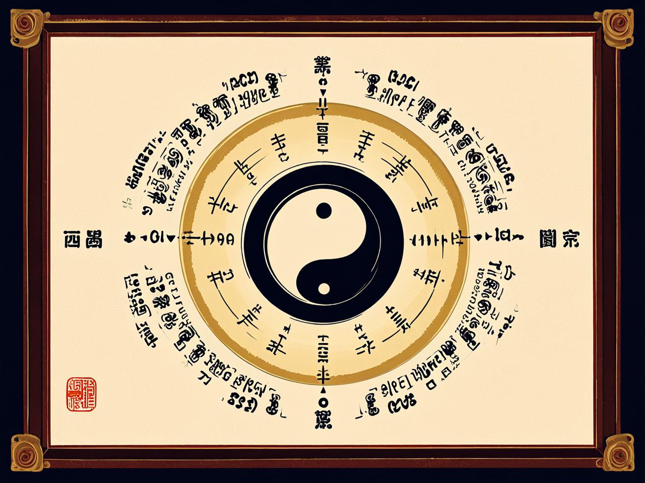 四柱八字命盘详解，揭开命运密码的千年智慧