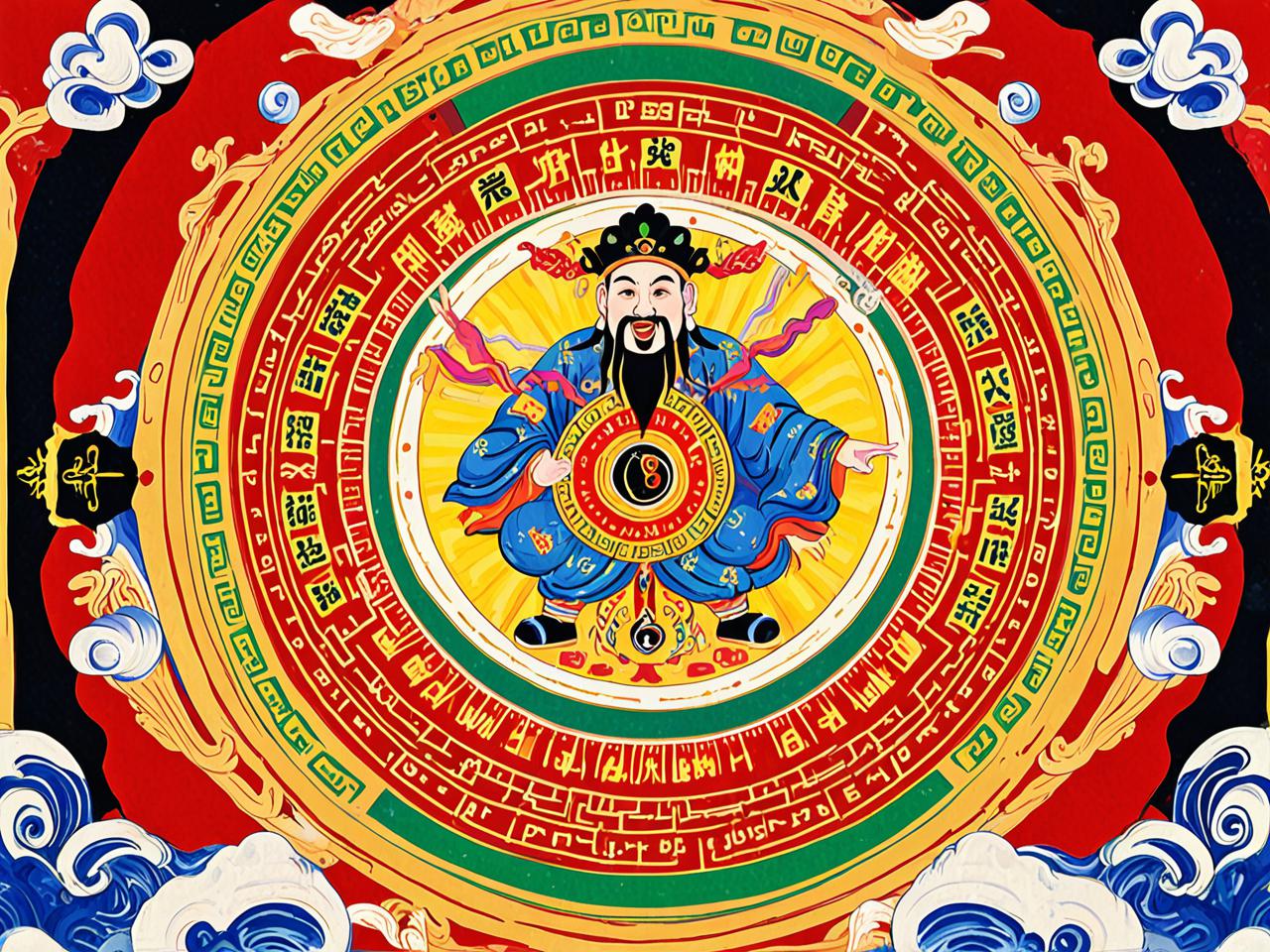 五路财神咒，开启财富与智慧的法门