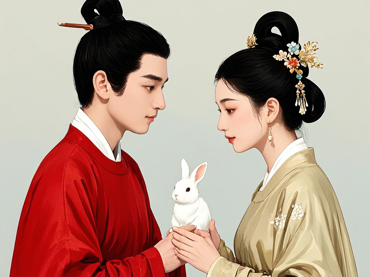 87年的兔男人最佳妻子，温柔贤淑，携手共度美好人生