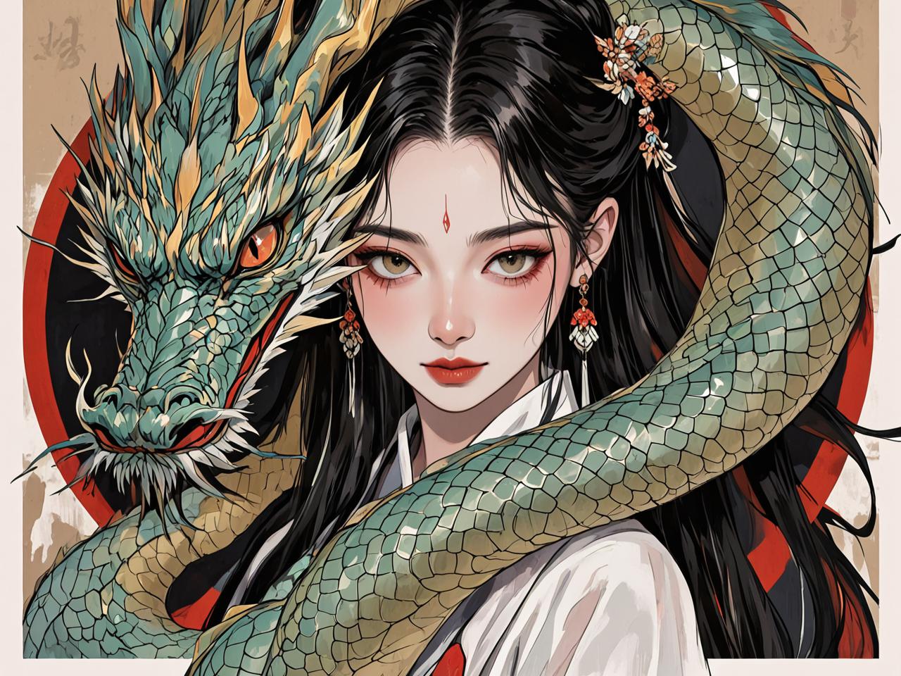 龙女为何不能碰蛇，神话、禁忌与象征解析