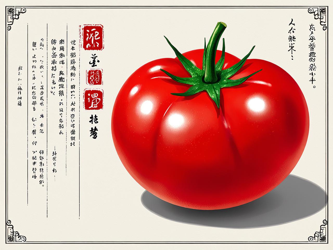 梦见番茄，周公解梦中的吉兆与生活启示