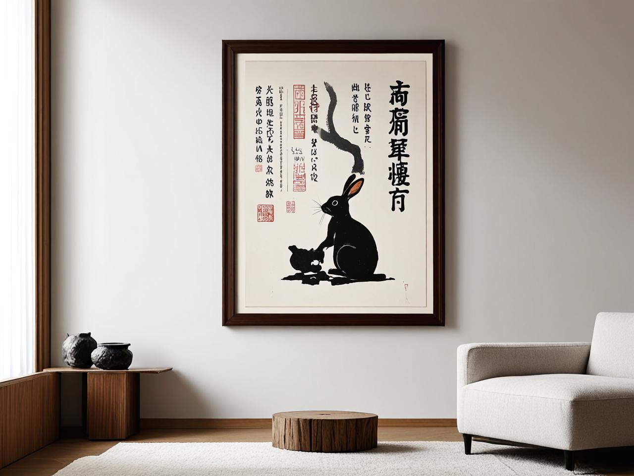 属兔的人客厅挂画禁忌，打造和谐家居，避开风水雷区