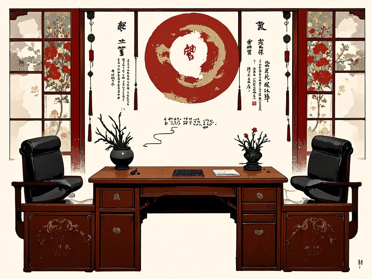 1975属兔办公桌朝向，提升事业运势的风水布局