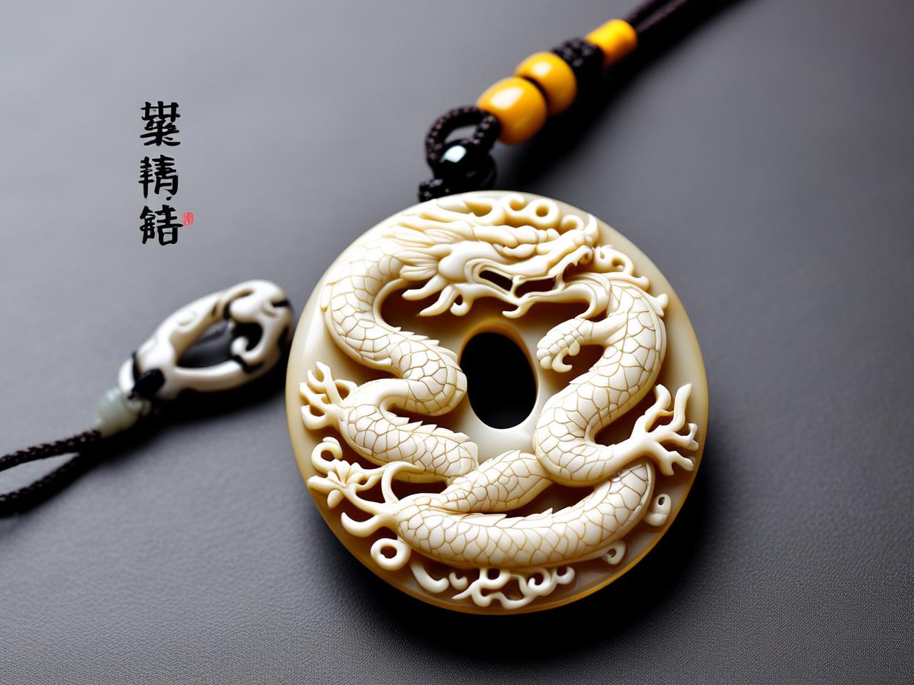属龙人最佳吉祥物，龙睛石与如意结的双重守护