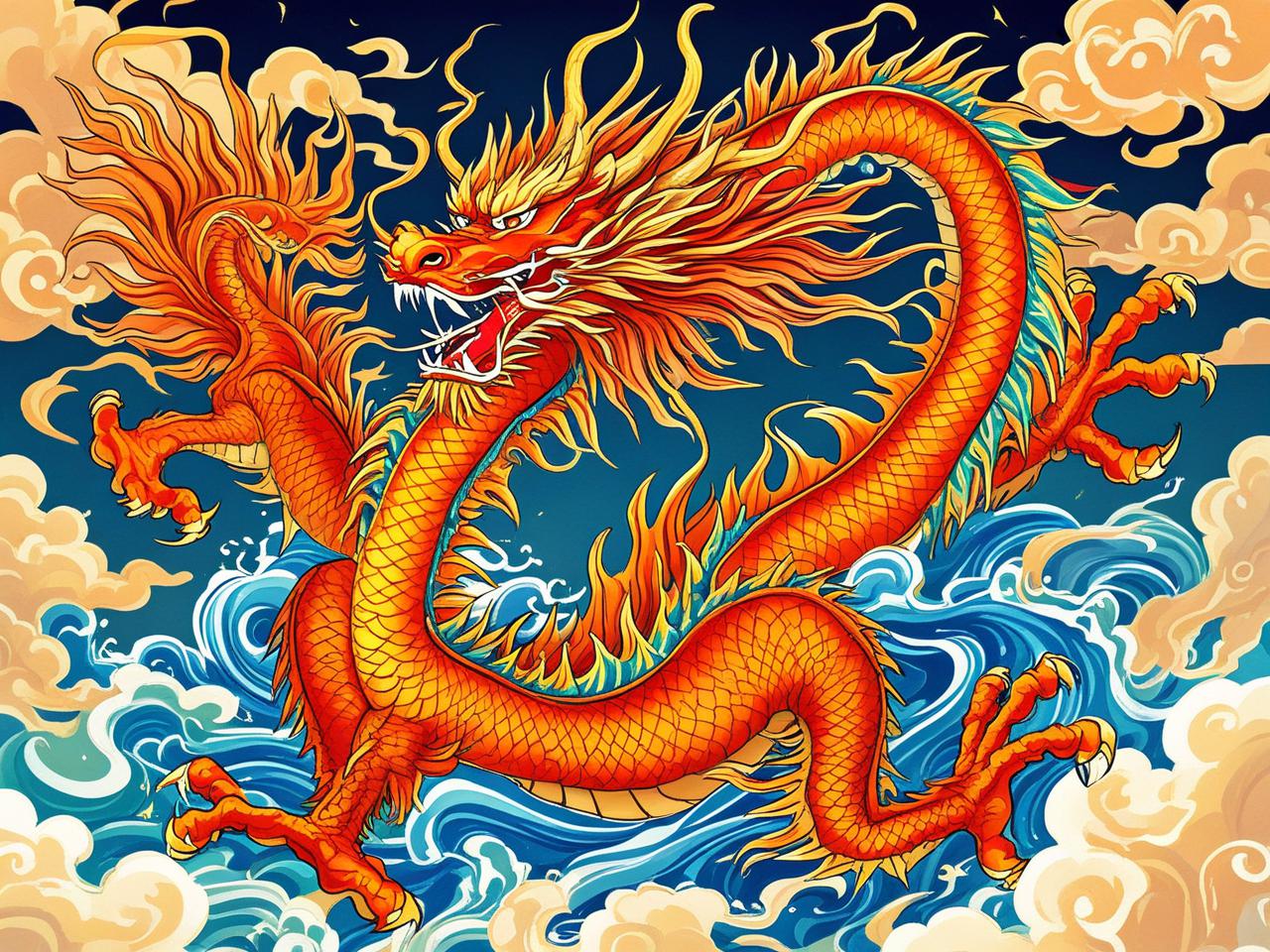 五行龙，哪种龙最好？探秘东方神话中的力量象征