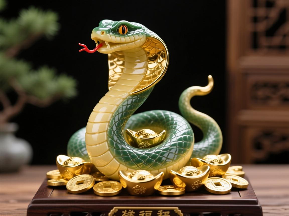 属蛇最旺最吉祥的摆件，助你转运招财，福泽绵长