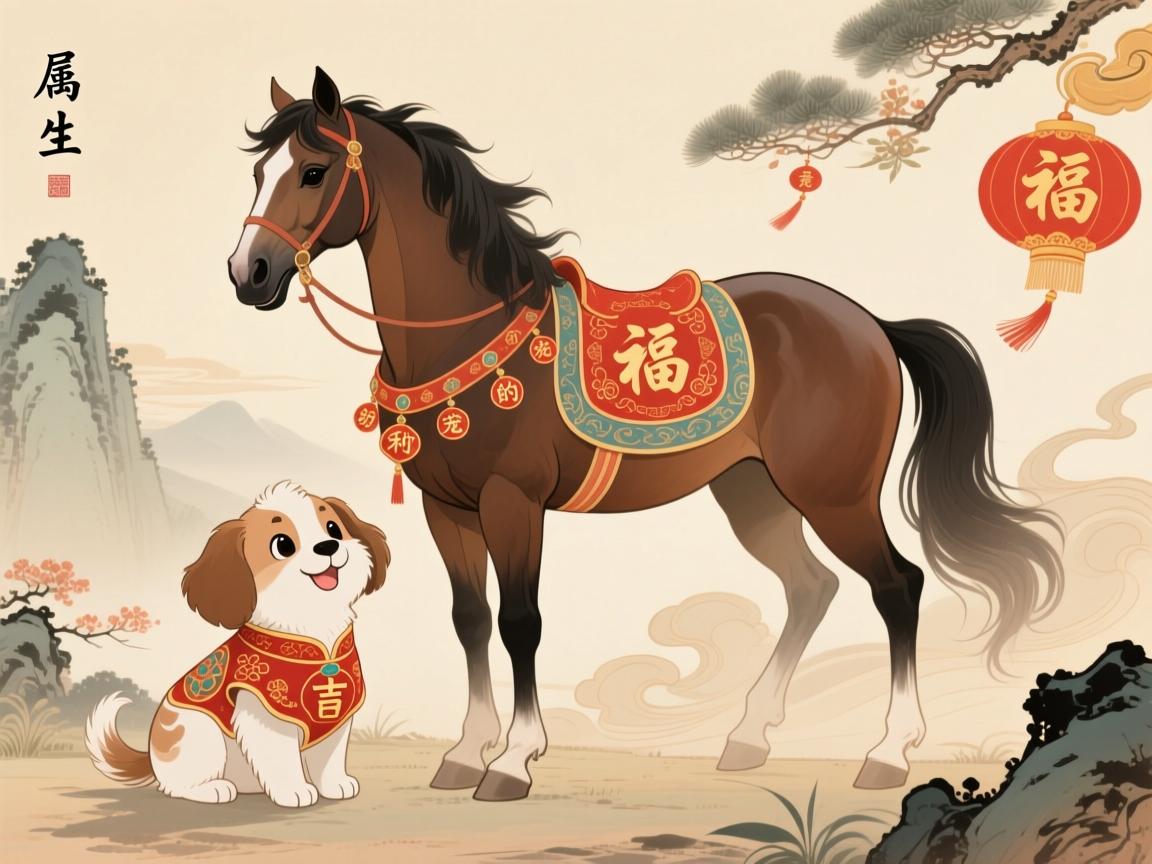 属马一生最吉利的宠物，助运纳福的灵性伙伴