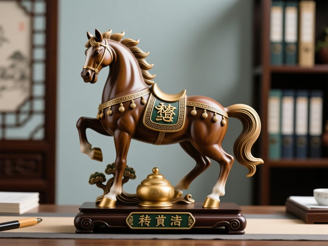 属马办公室风水摆件指南，提升事业运势与职场和谐