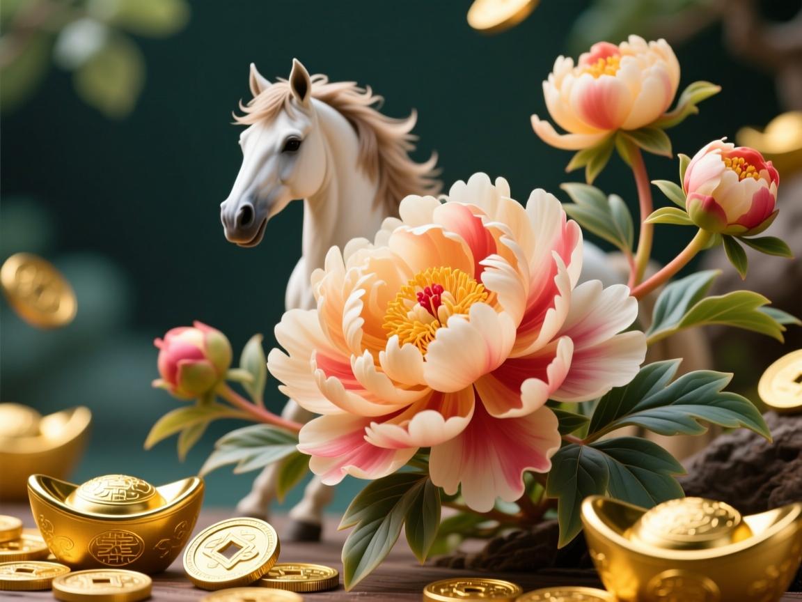 属马者的幸运花与旺财花,绽放运势与财富的自然奥秘 属马者的幸运花与旺财花,绽放运势与财富的自然奥秘