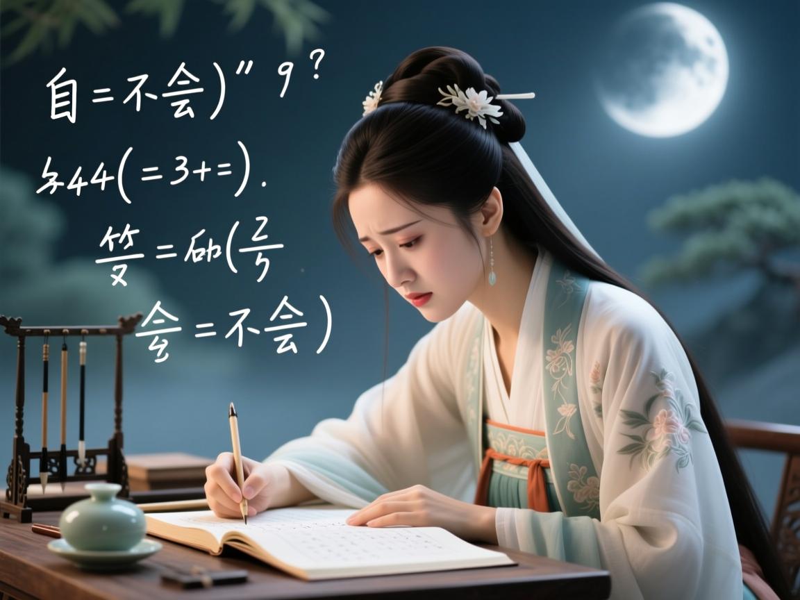 女人梦见数学题不会做,潜意识中的焦虑与自我对话 女人梦见数学题不会做,潜意识中的焦虑与自我对话