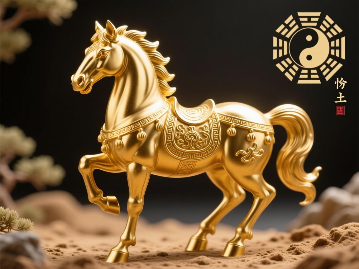 1990年属马是金还是土？详解五行命理与生肖属性