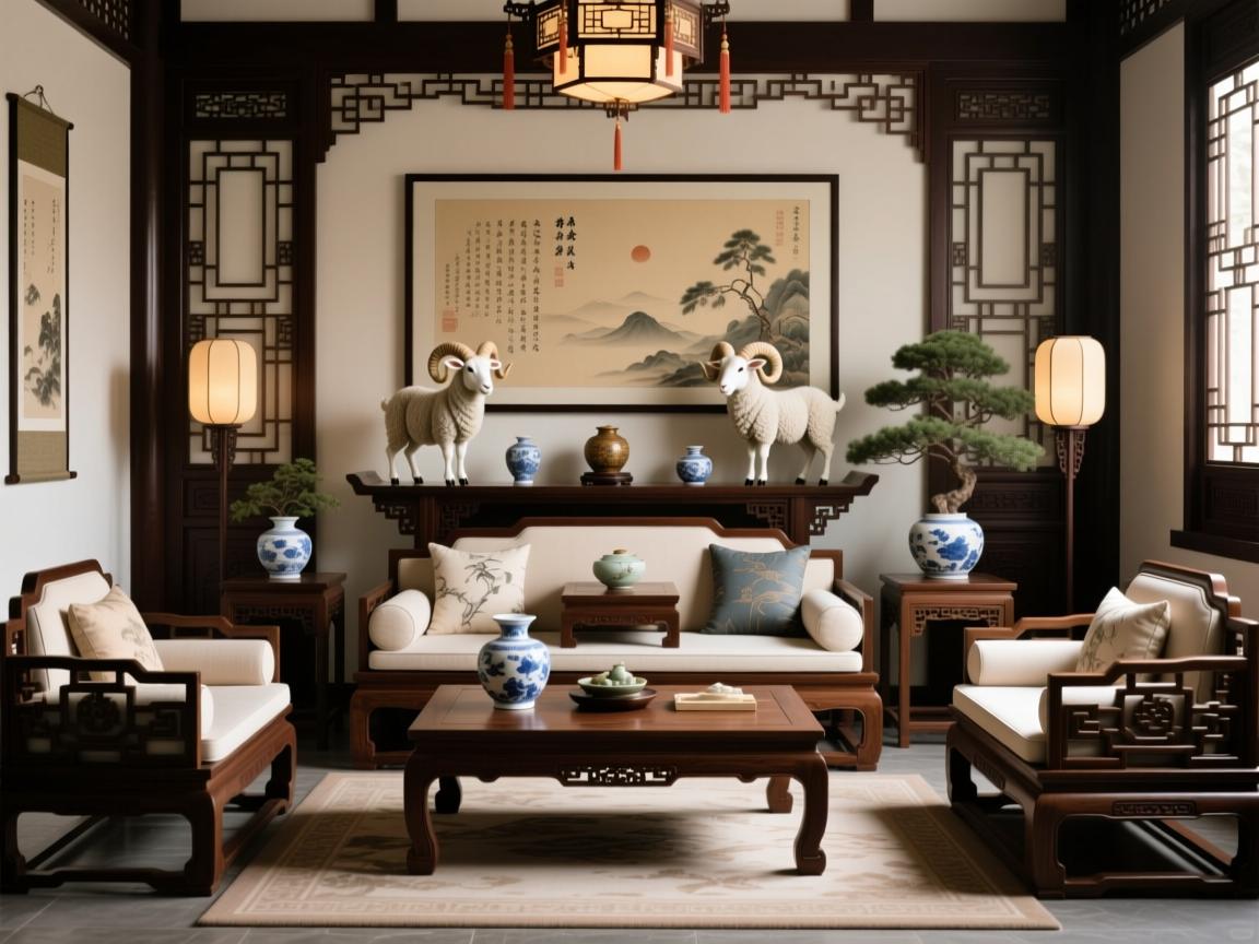 属羊的人家中摆放什么好，打造和谐家居，招来吉祥运势