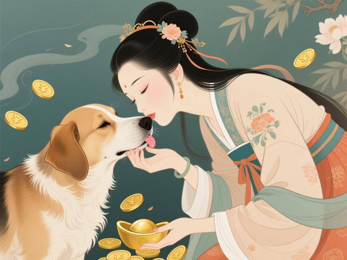 女人梦见狗舔屁股,财运如何?解梦与财运的深层分析 女人梦见狗舔屁股,财运如何?解梦与财运的深层分析