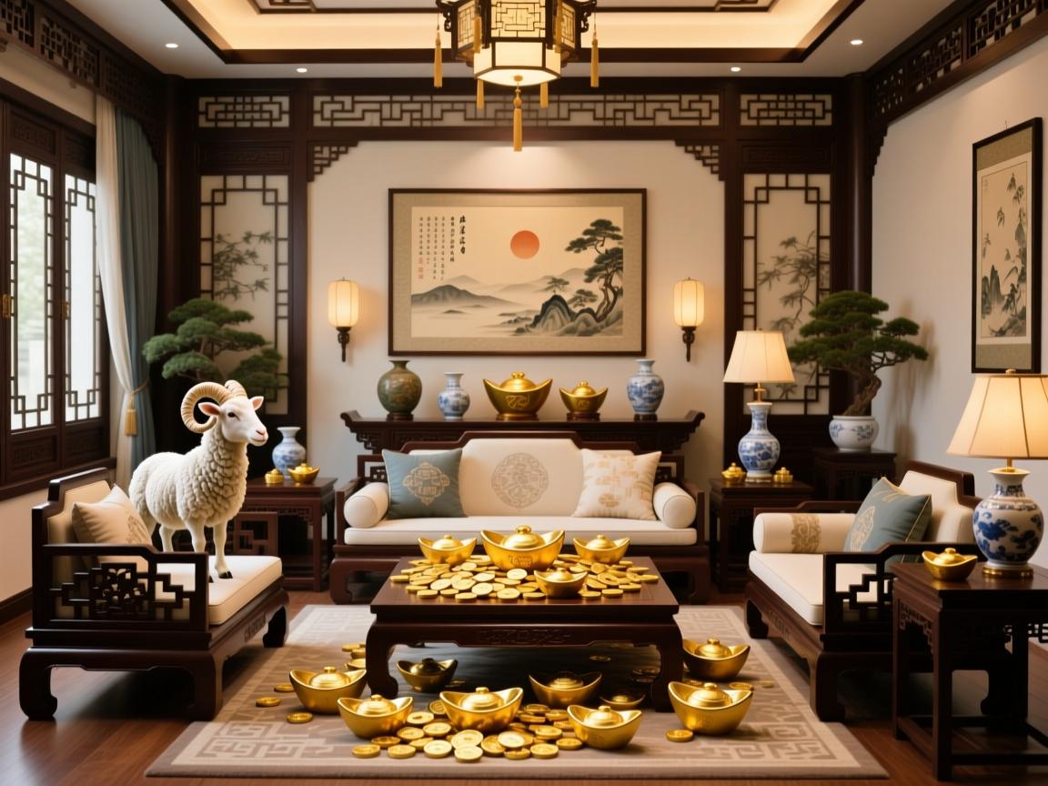 属羊家里摆什么最旺财,家居风水布局助你财源广进 属羊家里摆什么最旺财,家居风水布局助你财源广进