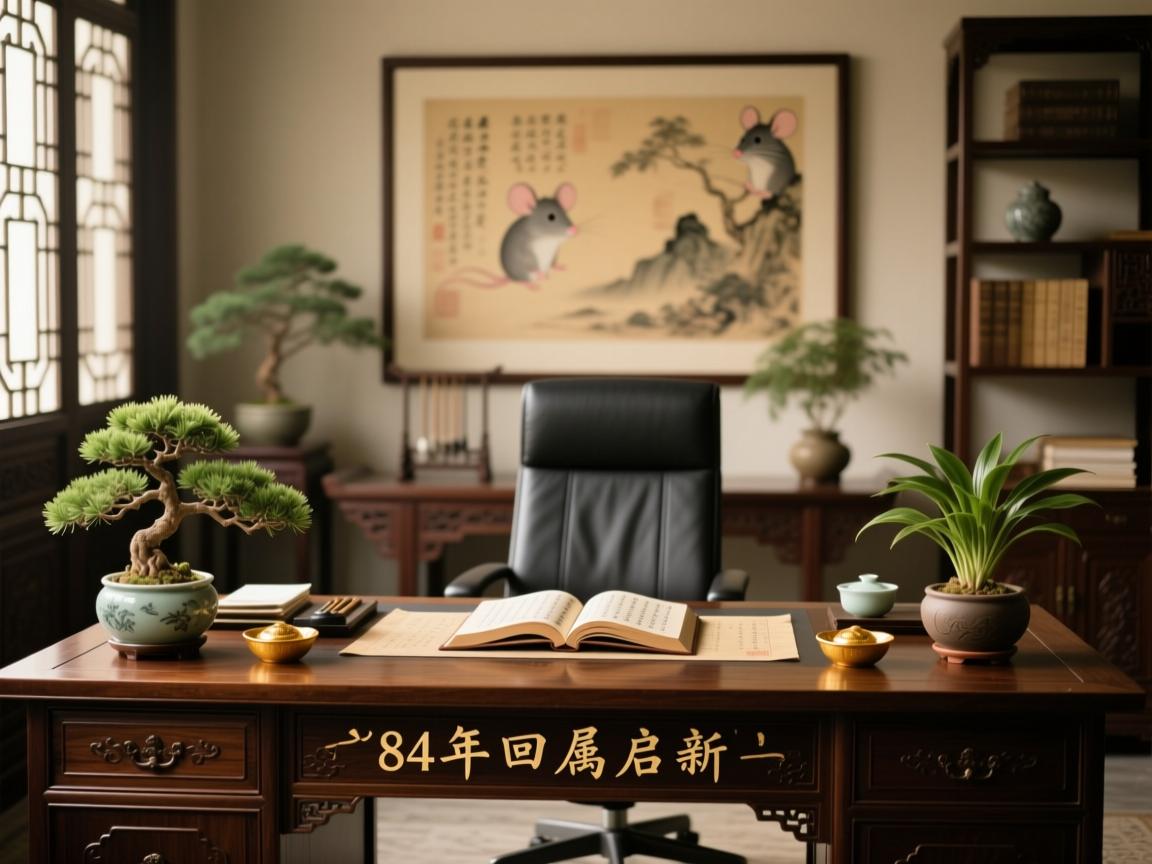 甲子轮回启新篇,84年属鼠人的办公桌旺运植物指南 甲子轮回启新篇,84年属鼠人的办公桌旺运植物指南