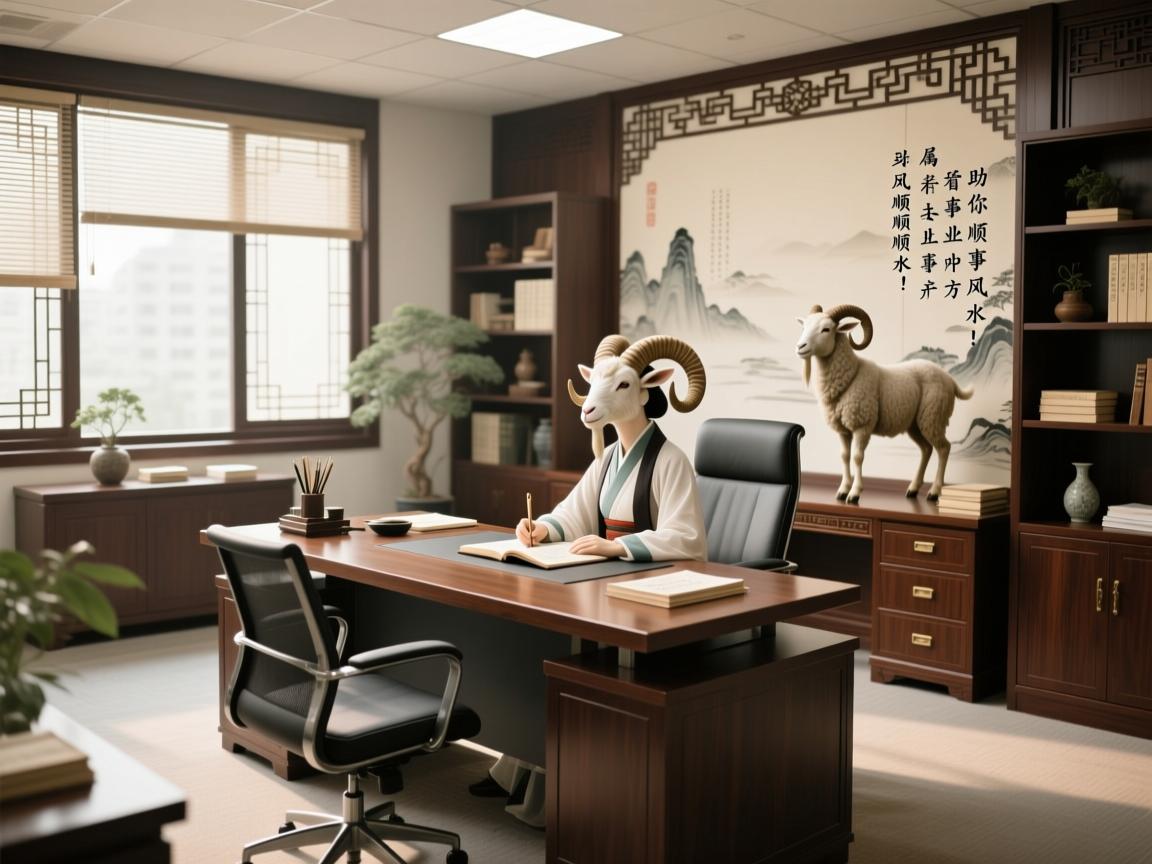 属羊者必看，揭秘办公室三大旺运方位，助你事业顺风顺水！