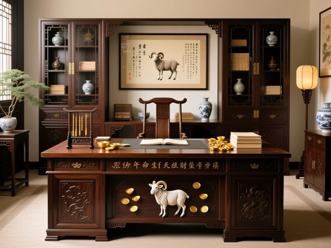 1991年属羊办公桌最佳方位，顺应天命，布局生财旺运之道