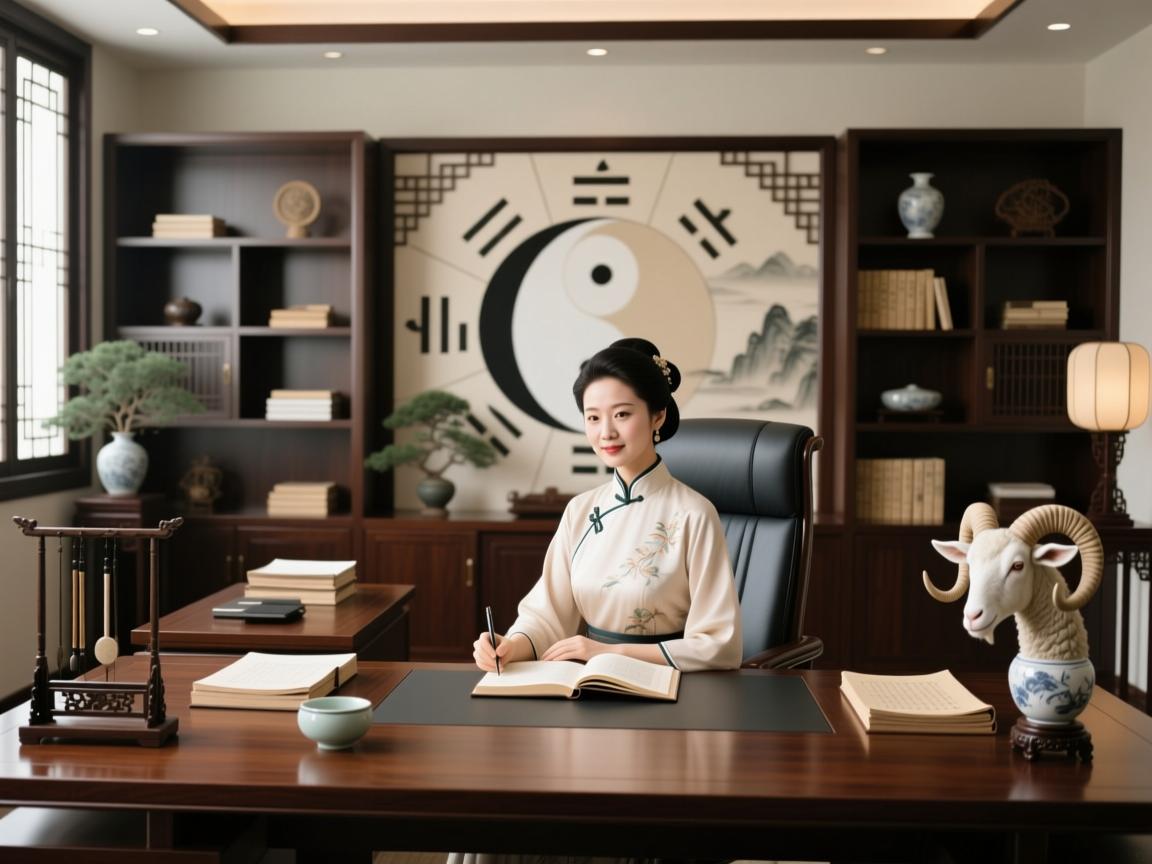 顺应天时，布局地利，79年属羊女性的办公室风水座位朝向探微