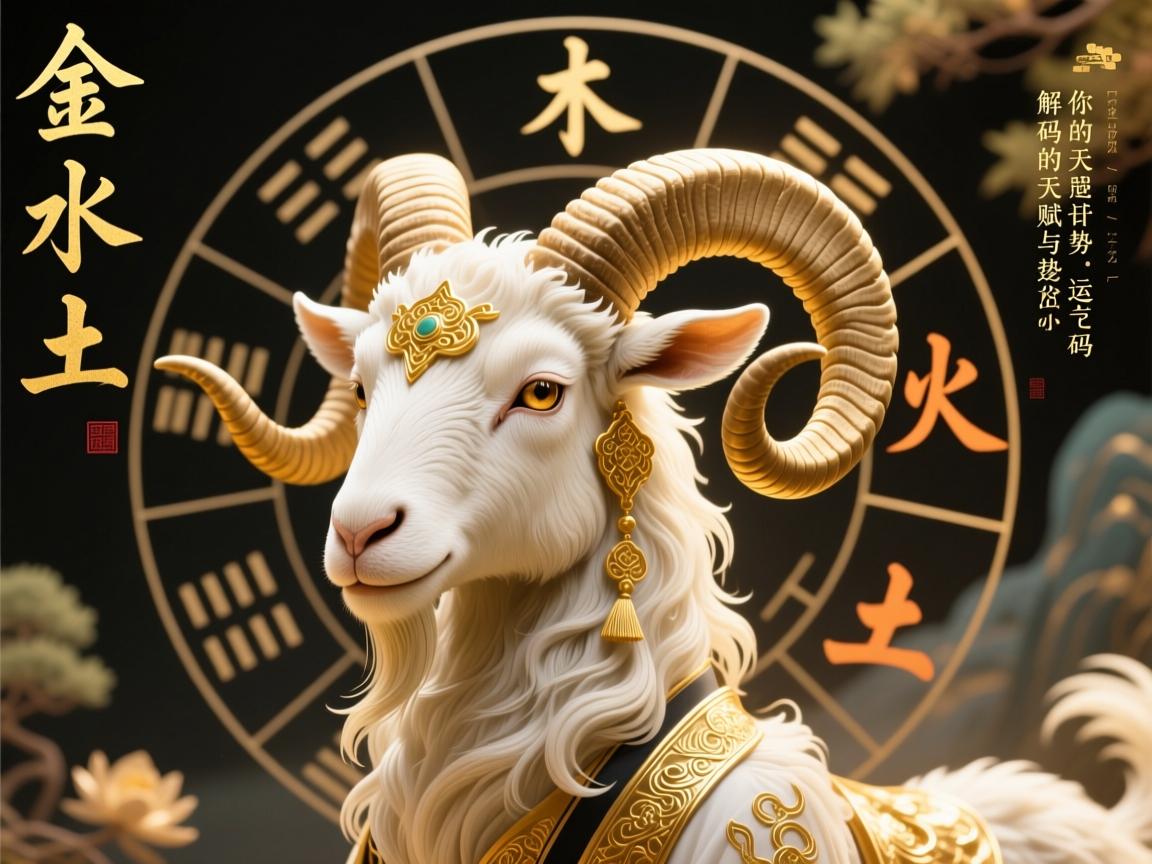 属羊人的五行命理,金木水火土,解码你的天赋与运势密码 属羊人的五行命理,金木水火土,解码你的天赋与运势密码
