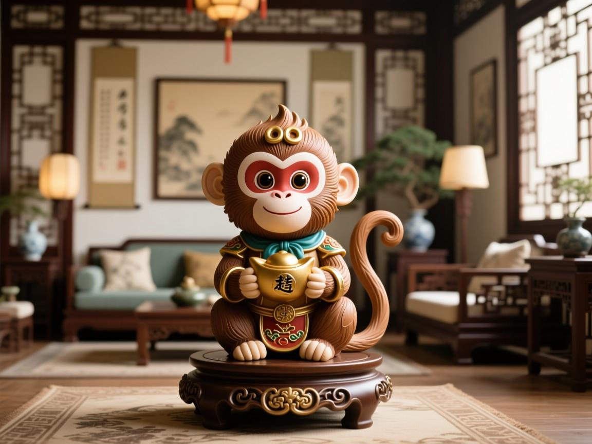 属猴家里放什么吉祥物好？巧用风水布局，助你聪慧灵动、趋吉避凶