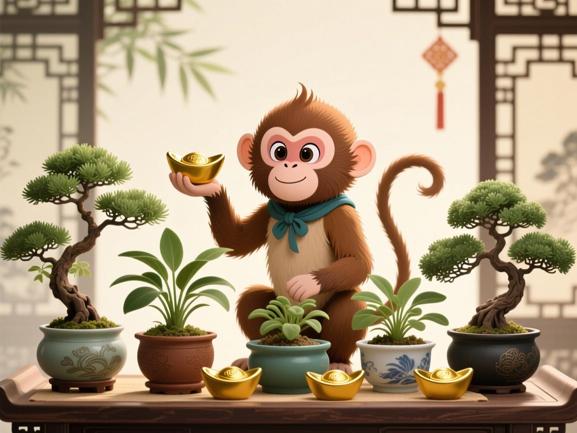 属猴人必看！这6种植物助你运势大开，财气旺整年