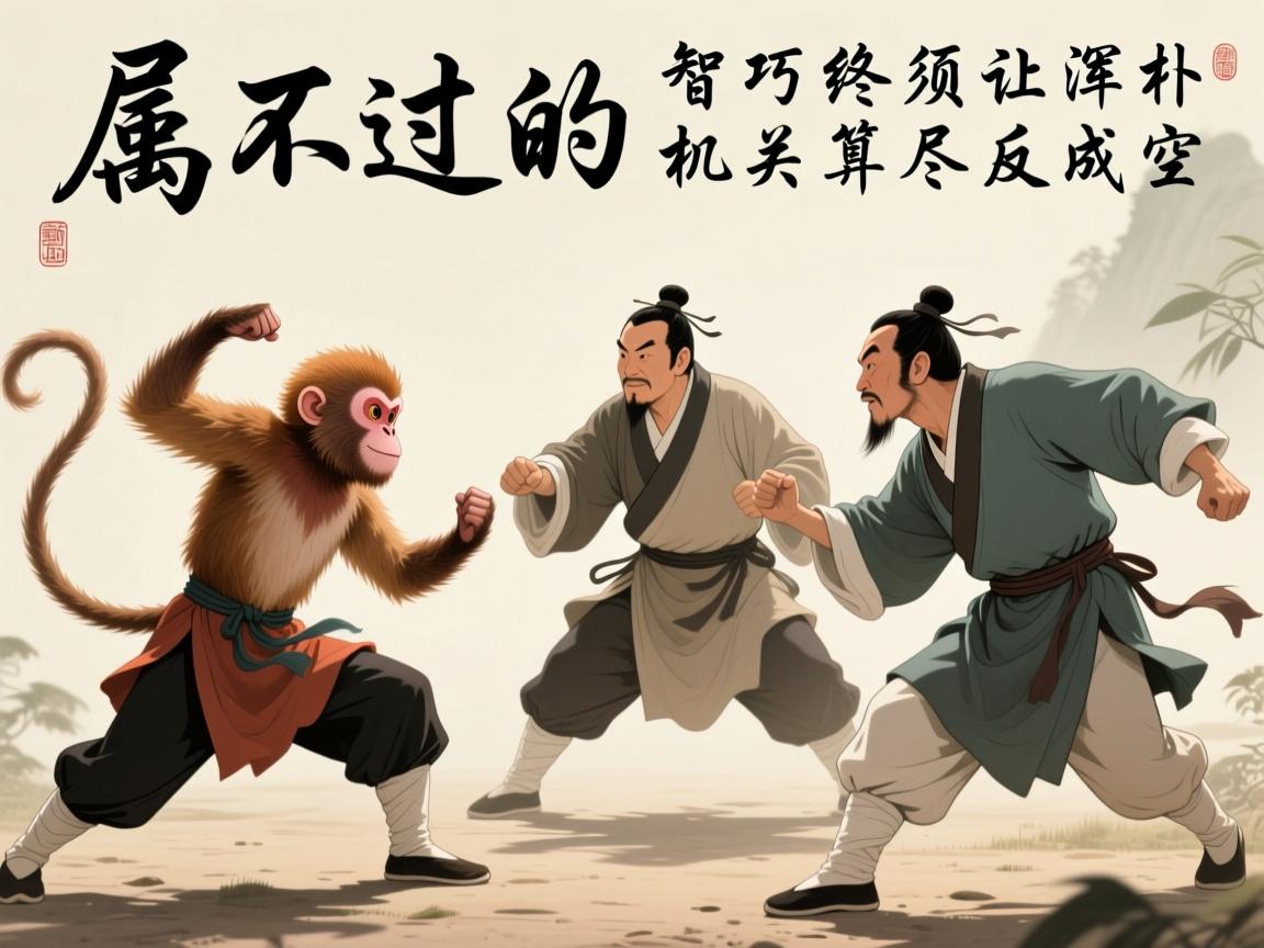 属猴斗不过的三个人,智巧终须让浑朴,机关算尽反成空 属猴斗不过的三个人,智巧终须让浑朴,机关算尽反成空