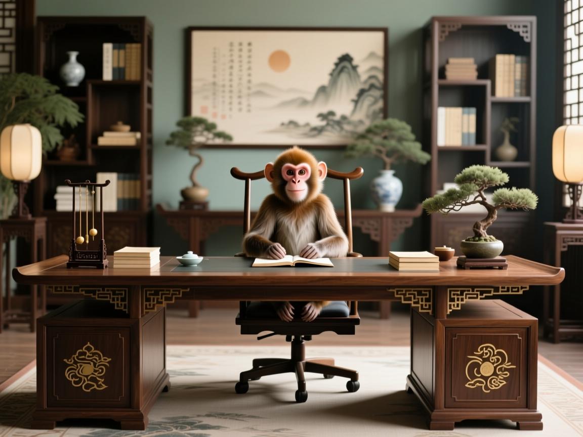 猴办公桌最吉利的坐向,巧借风水布局,助您事业猴积薄发 猴办公桌最吉利的坐向,巧借风水布局,助您事业猴积薄发