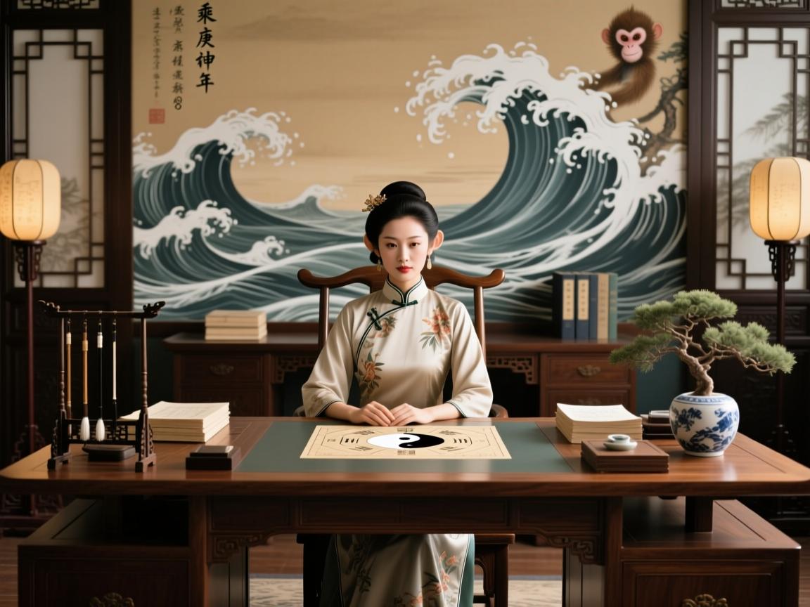 坐拥吉位,乘风破浪,1980年(庚申年)属猴女性办公桌风水布局指南 坐拥吉位,乘风破浪,1980年(庚申年)属猴女性办公桌风水布局指南