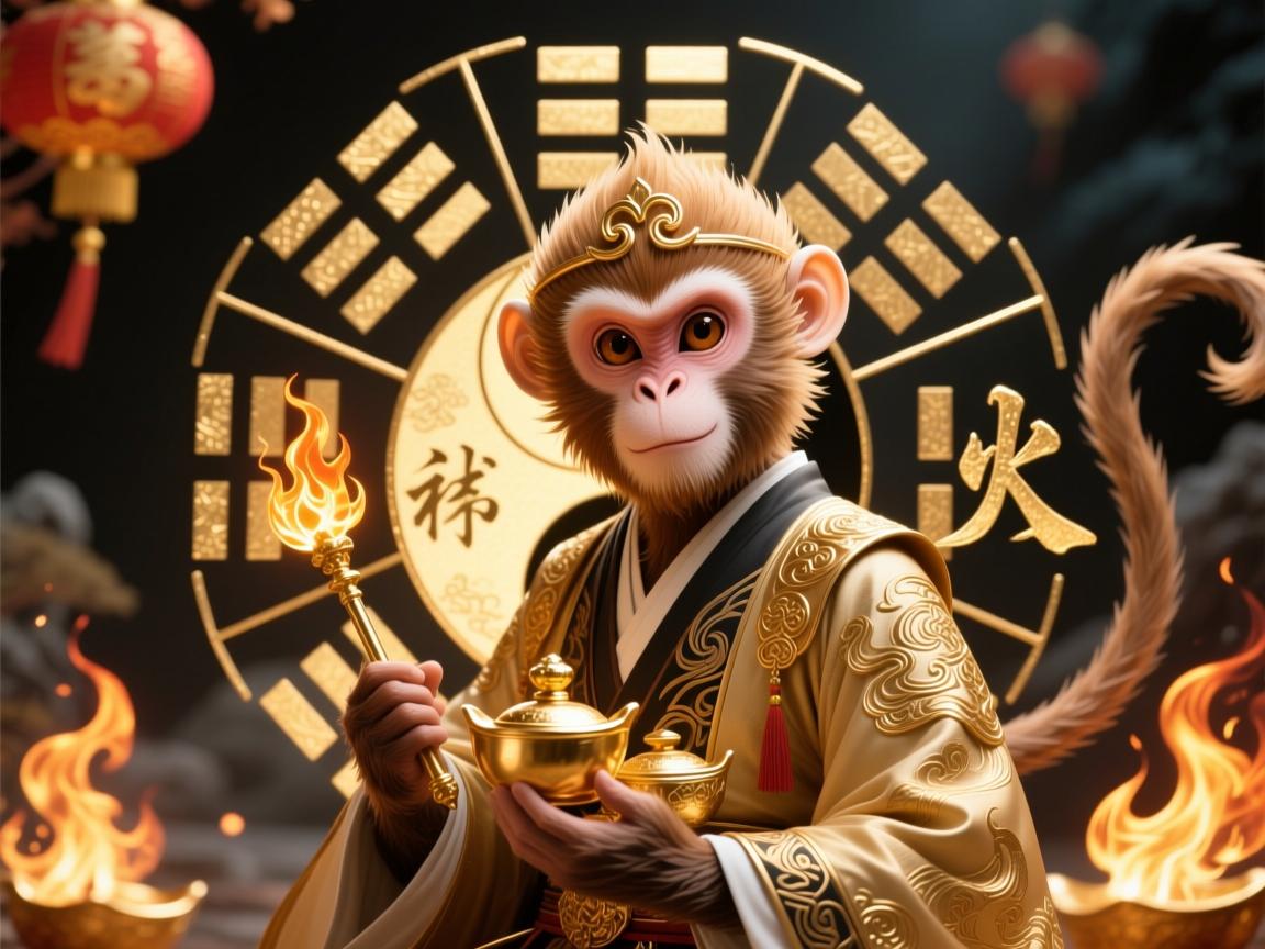 金木水火土,属猴人命理大不同—详解五行对猴年出生者的深远影响 金木水火土,属猴人命理大不同—详解五行对猴年出生者的深远影响