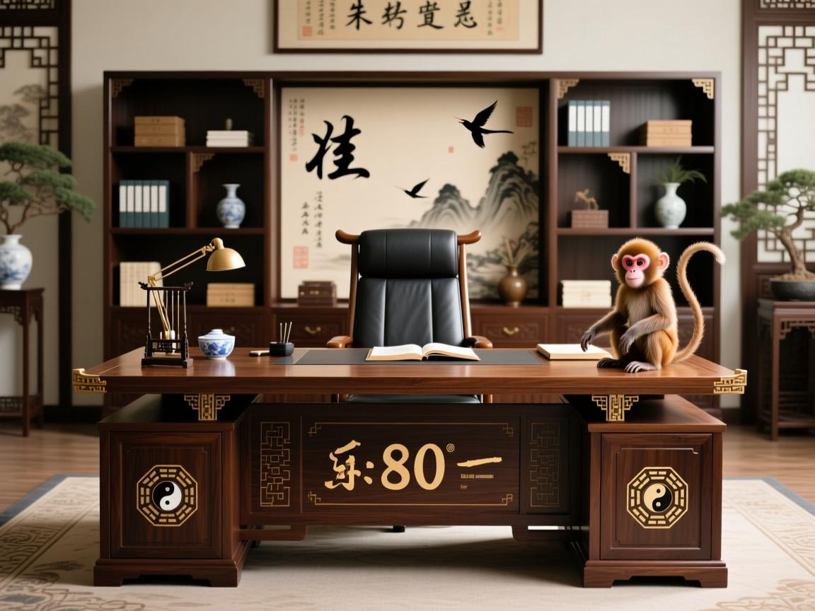 80猴办公桌最佳座位图,巧用风水,助您事业猴飞猛进 80猴办公桌最佳座位图,巧用风水,助您事业猴飞猛进