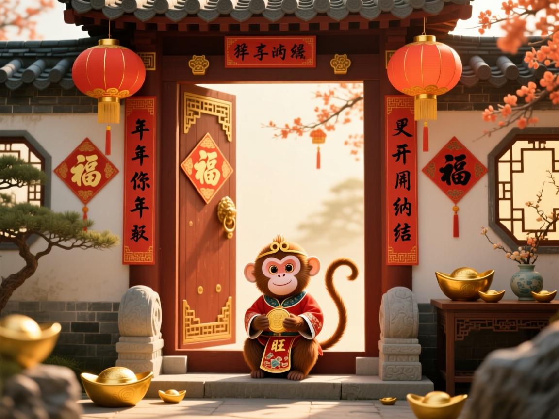 属猴门口放什么最旺,巧用风水布局,助你猴年开运纳福 属猴门口放什么最旺,巧用风水布局,助你猴年开运纳福