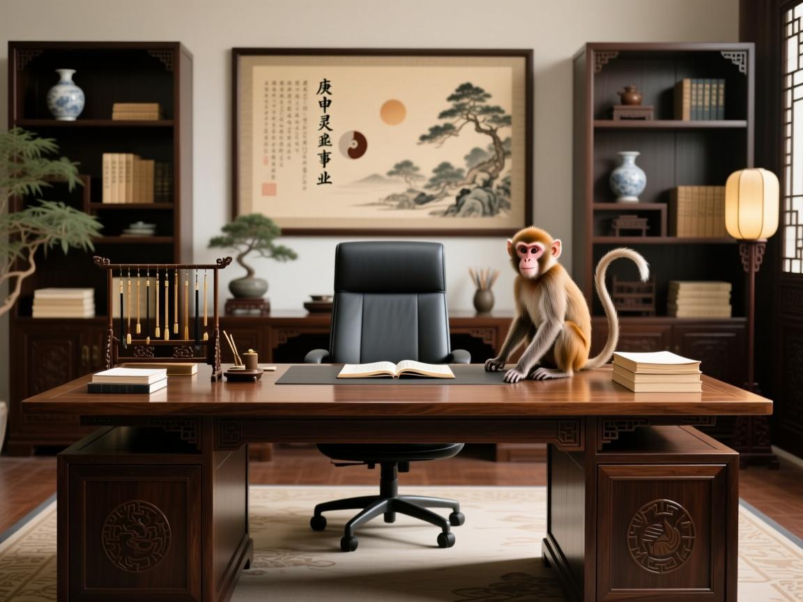 1980属猴办公桌朝向,巧借风水布局,助庚申灵猴事业腾飞 1980属猴办公桌朝向,巧借风水布局,助庚申灵猴事业腾飞