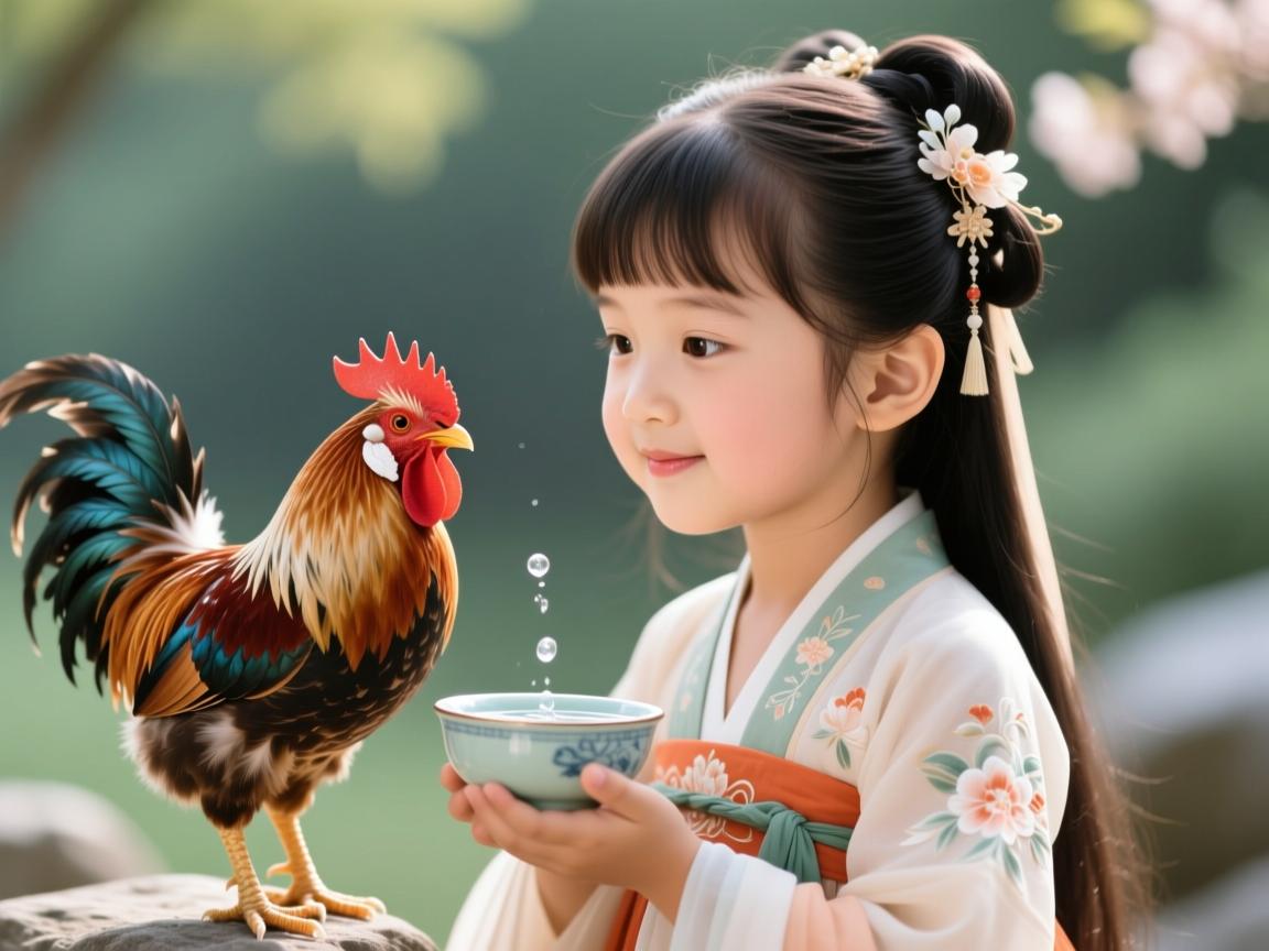 属鸡女孩缺水应该叫什么名字，赋予吉祥与平衡的寓意