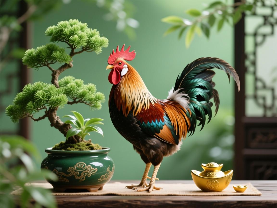酉鸡鸣瑞，绿意生辉，属鸡人的开运风水植物指南