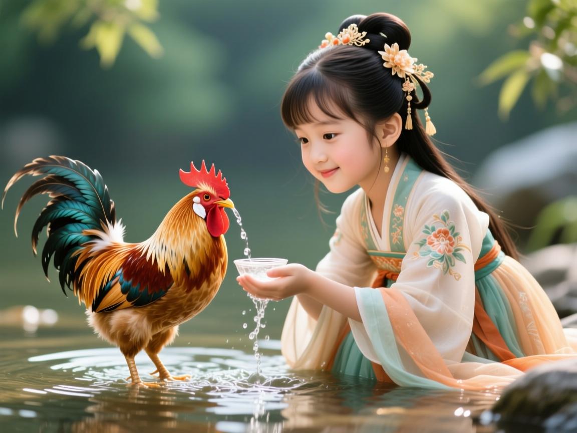 金鸡遇水,福泽绵长,属鸡补水最旺的女孩名字精选与寓意解析 金鸡遇水,福泽绵长,属鸡补水最旺的女孩名字精选与寓意解析