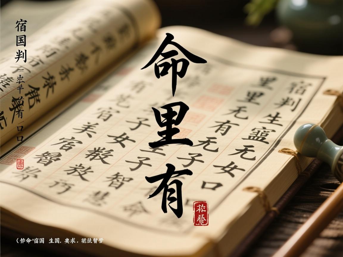 命里有无子女口诀,是宿命判词,还是生命智慧的隐喻? 命里有无子女口诀,是宿命判词,还是生命智慧的隐喻?