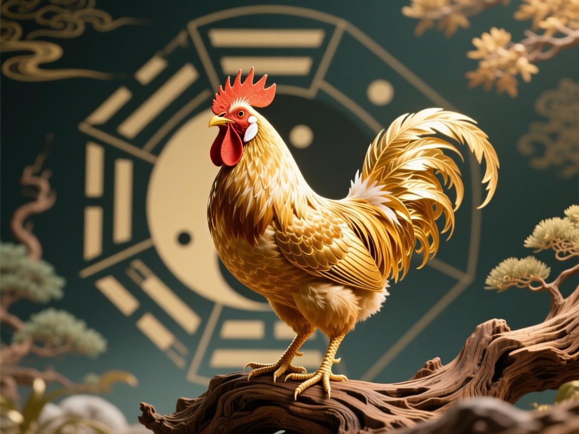 金鸡报晓,木德生辉,探秘生肖鸡的五行属性与命运特质 金鸡报晓,木德生辉,探秘生肖鸡的五行属性与命运特质