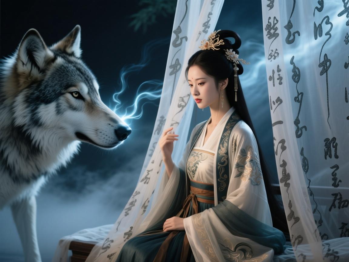 狼入梦帷，女性潜意识中的凶兆、吉兆与生命力量的觉醒