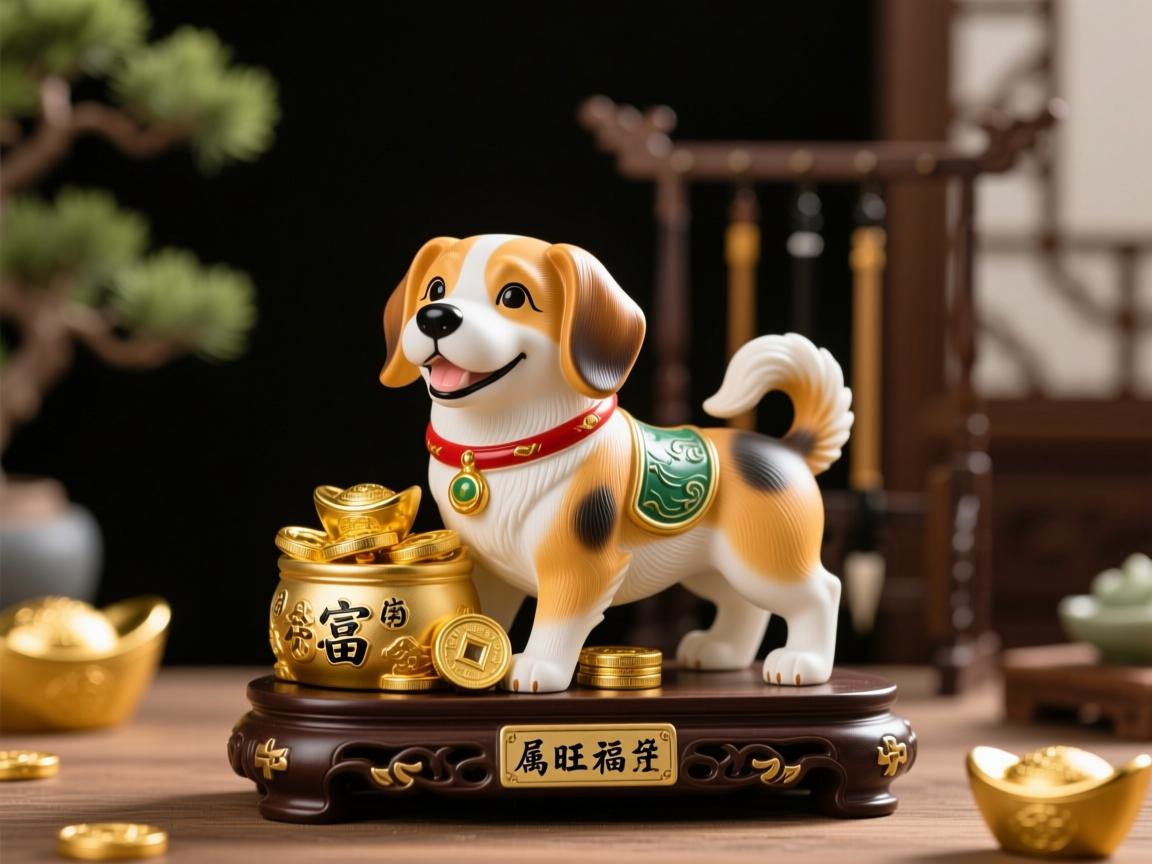 属狗人士专属招财指南,巧用摆件,催旺财库,守护福运 属狗人士专属招财指南,巧用摆件,催旺财库,守护福运