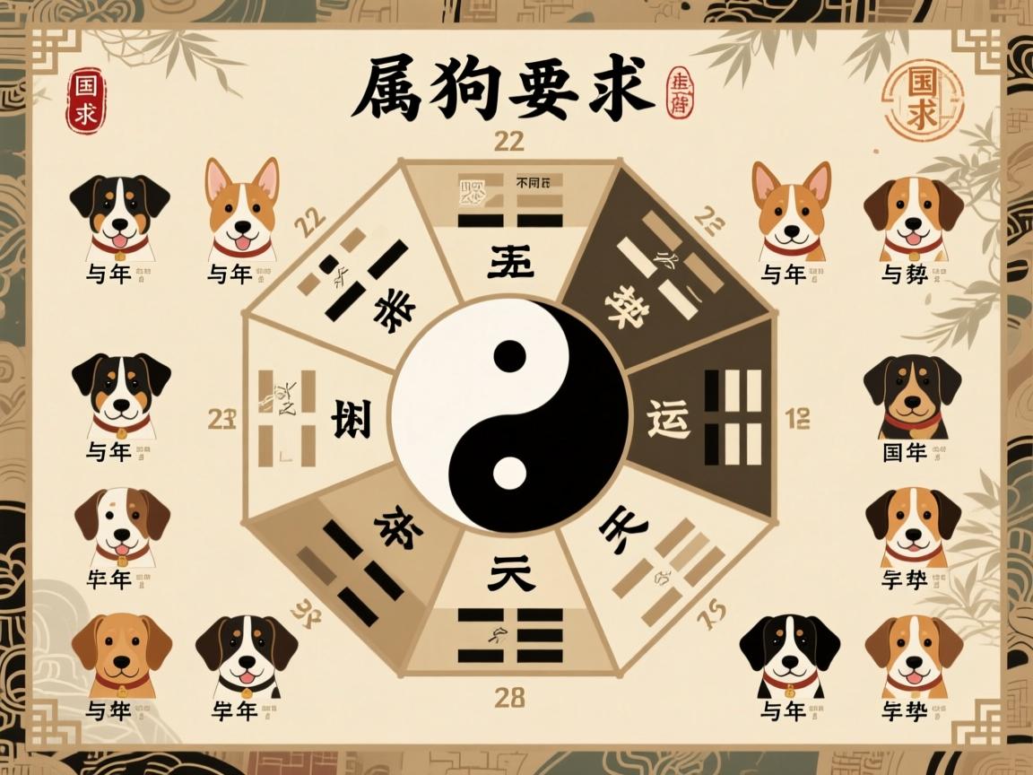 属狗的五行对照表，揭秘不同年份狗狗的性格命运与运势指南