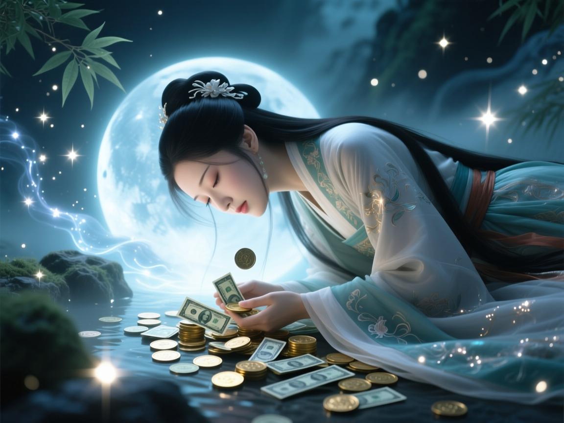 梦境深处的闪光,女人梦见捡钱的心理图景与灵魂低语 梦境深处的闪光,女人梦见捡钱的心理图景与灵魂低语